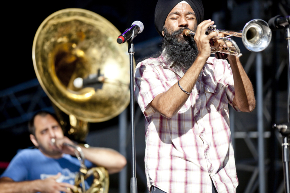Singh performs at Festival d ete de Quebec, Canada.