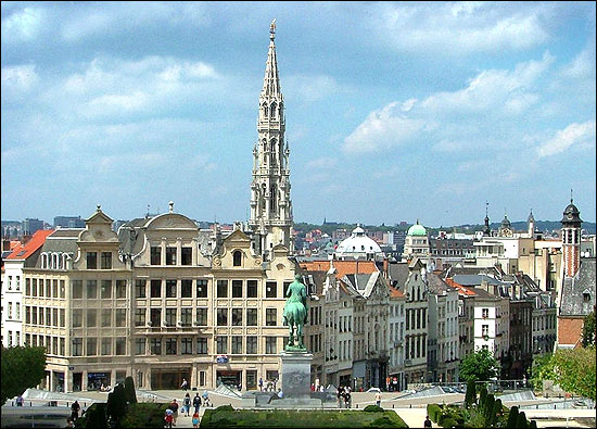Brussels, the capital city and largest metropolitan area of Belgium.