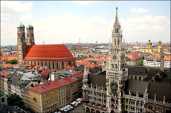 Panorama of Munich.