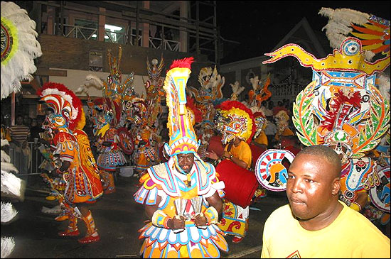 Junkanoo celebration in Nassau.
