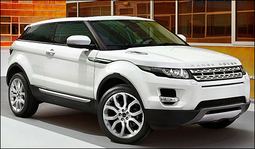 New SUV in town. The sizzling Range Rover Evoque