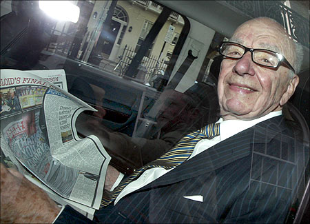 News Corporation CEO Rupert Murdoch.