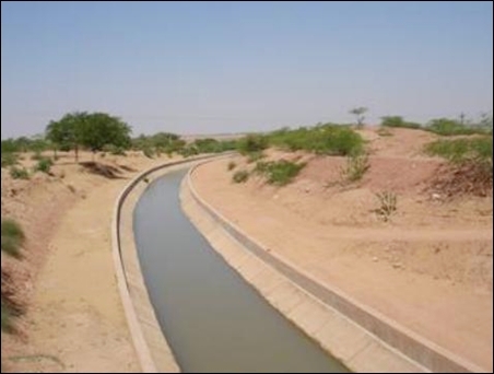 Indira Gandhi Canal.