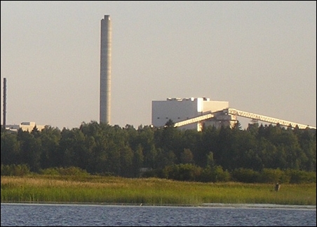 Alholmens Kraft Biomass Power Station.