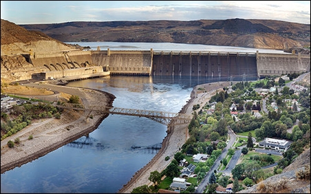 Grand Coulee Dam.