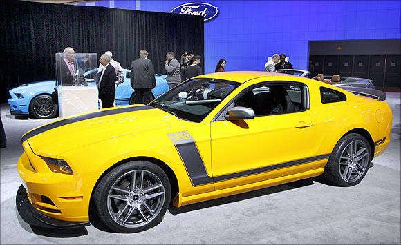 Ford 2013 Boss 302 Mustang.