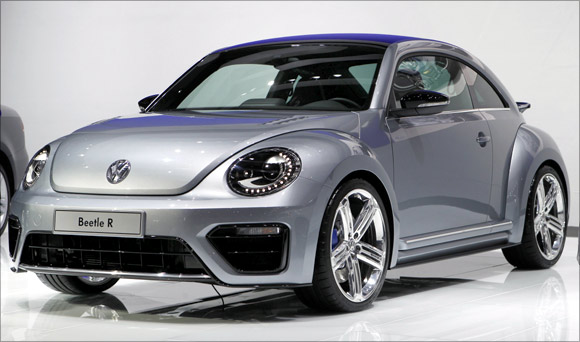 Volkswagen Beetle R concept car.