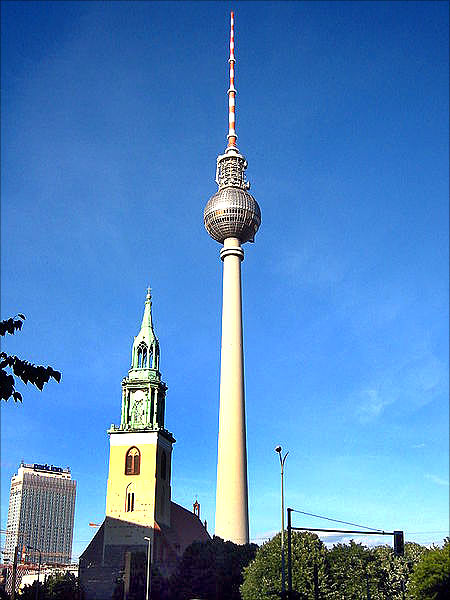 Berliner Fernsehturm.