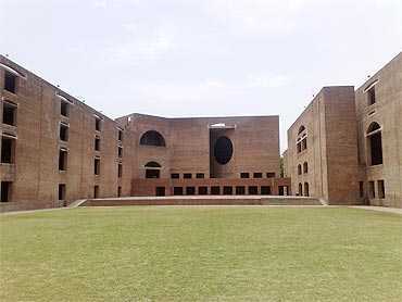 A view of Indian Institute of Management in Ahmedabad.