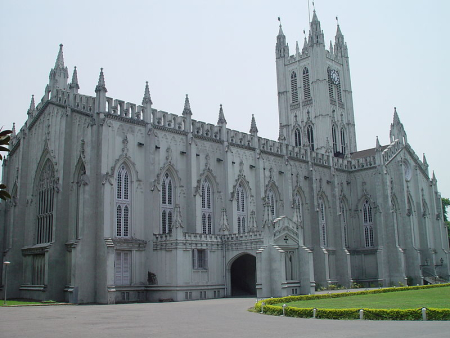 St Paul's Cathedral in Kolkata.