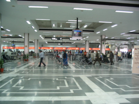 A view of Indira Gandhi International Airport, New Delhi.