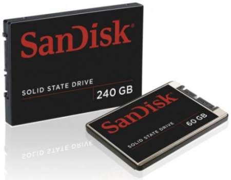SSDs use the same interface as hard disk drives.