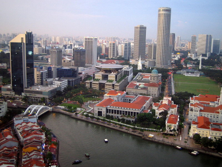 A view of Singapore.