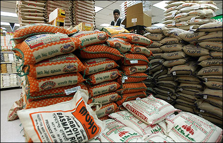 Food inflation down to 8%; FM upbeat