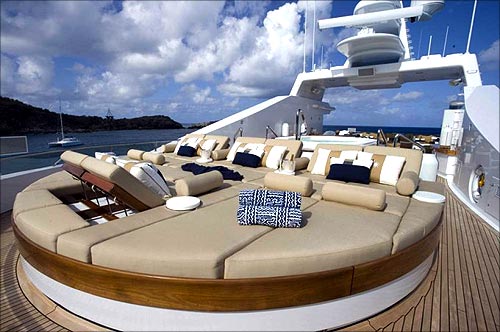 inside the most luxurious yachts - rediff.com business