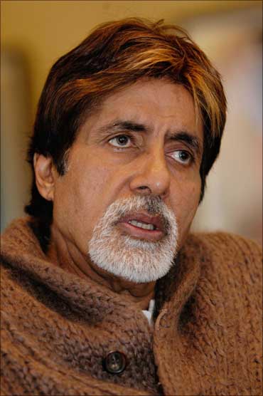 Amitabh Bachchan at the Linclon Center in New York.
