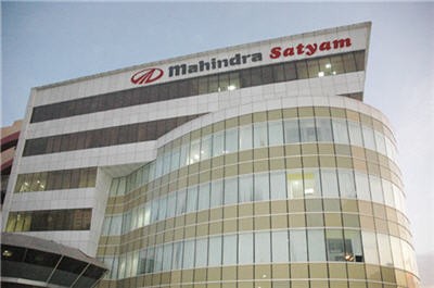 Mahindra Satyam building in Hyderabad.