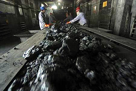 Mining sector dips.