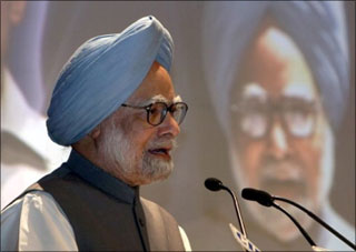 Manmohan Singh said Jobs taught us new ways to connect and communicate.