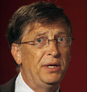 Bill Gates said it had been an insanely great honour to work with Jobs.