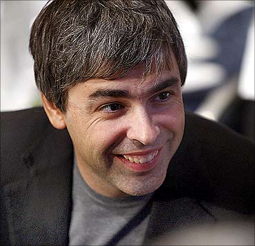 Larry Page said Jobs offered him advice and knowledge.