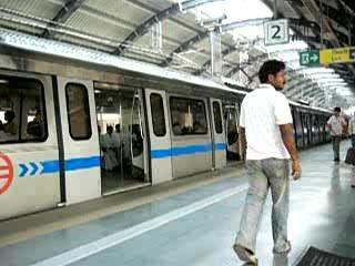 Around 1.7 million commuters use Delhi's Metro daily.