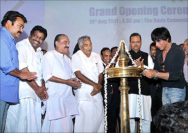 Inauguration of Hotel Raviz in Kollam.