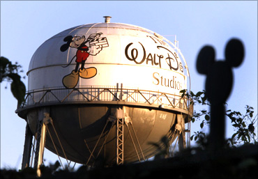 Water tower at The Walt Disney Co.