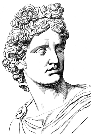 Greek god Apollo.