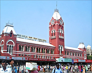 Chennai Central station.