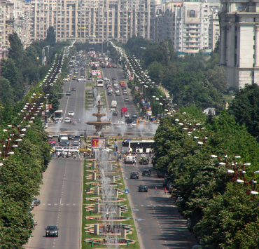 Bucharest, capital of Romania.