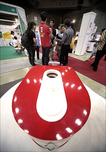 The bottom-of-the-pyramid Toilet System by Rigel.