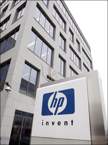 Hewlett-Packard Belgian headquarters.