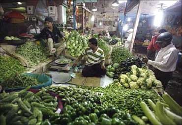 Indians spend 52 per cent on food.
