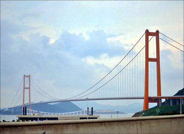 Xihoumen Bridge.