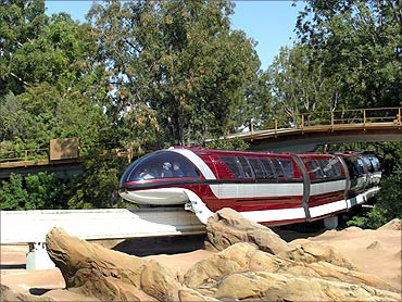 Disneyland Monorail System.
