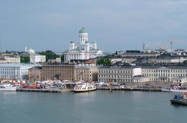 Helsinki, capital of Finland.