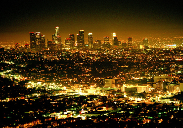 Glitzy Los Angeles.