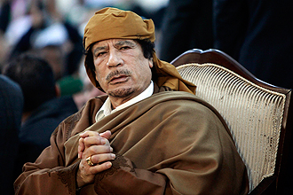 Gaddafi was killed.