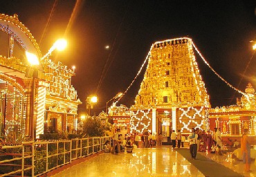 Kudroli temple in Mangalore.