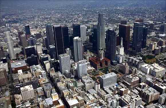 Downtown Los Angeles.