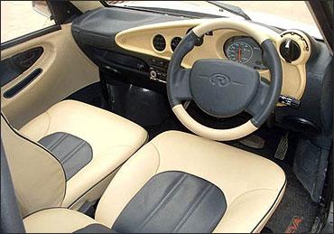 Interior view of Reva i.