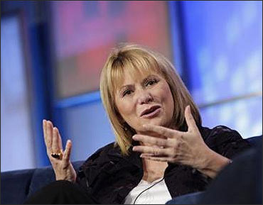 Yahoo's fired chief executive officer Carol Bartz.