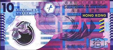 The Hong kong dollar.