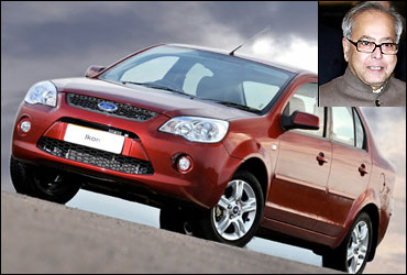 Pranab Mukherjee owns Ford Ikon. The picture is for representation purpose only.