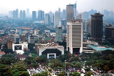 Indonesia's capital Jakarta.