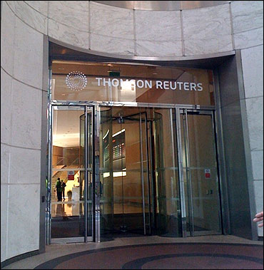Thomson Reuters' office.