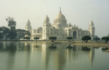 A view of Victoria Memorial Hall in Kolkata.
