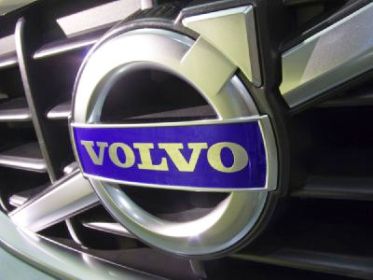 The Volvo logo.