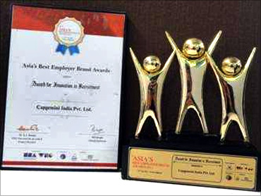 Capgemini wins Asia's Best Employer Brand Awards 2011.